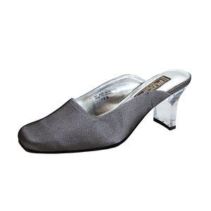 👡 FUZZY Aria Women's Wide Width Dress Mules 👡